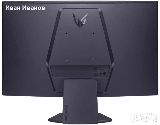 Монитор 27" LG UltraGear 27GS60QC-B - 27GS60QC-B, снимка 5 - Монитори - 51671295