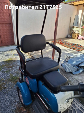 Електрическа триколка с покрив, снимка 11 - Мотоциклети и мототехника - 51990090