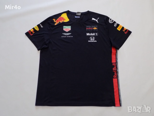 тениска puma formula 1 red bull racing team aston martin блуза риза мъжка оригинал XL, снимка 2 - Тениски - 50667008