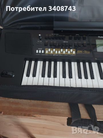 Клавир Roland Bk5 Or, снимка 4 - Синтезатори - 45648288