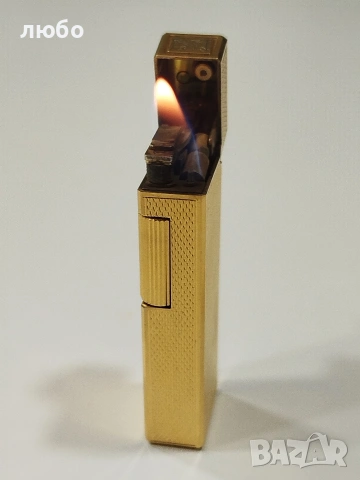 ЗАПАЛКА COLIBRÍ Във 20 м Златно Покритие Работи Перфектно Не Изпуска Газ Колекционерска , снимка 4 - Антикварни и старинни предмети - 53507356
