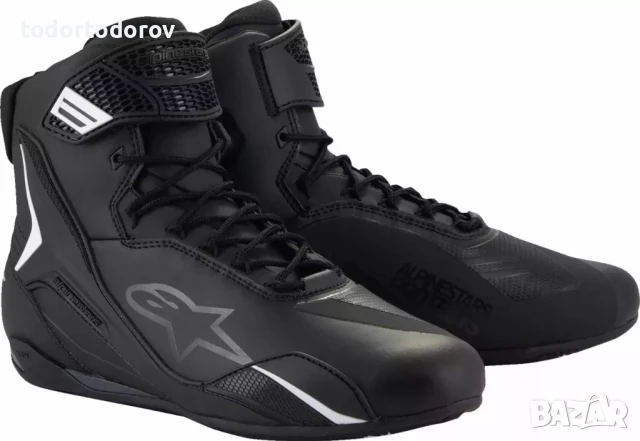 Мото боти обувки ботуши ALPINESTARS FASTER-4 BLK/WHT