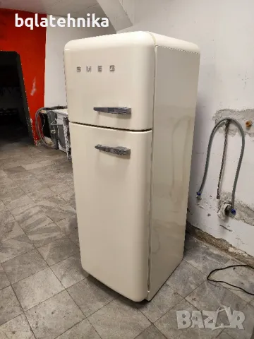   smeg FAB30BPS7 ретро дизайн хладилник, снимка 4 - Хладилници - 48822023