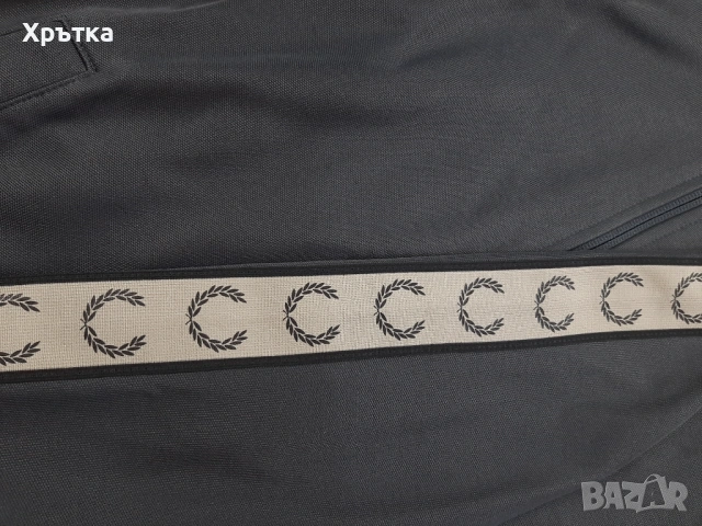 Fred Perry Contrast Tape - Оригинално мъжко горнище размер M, снимка 8 - Спортни дрехи, екипи - 53999918