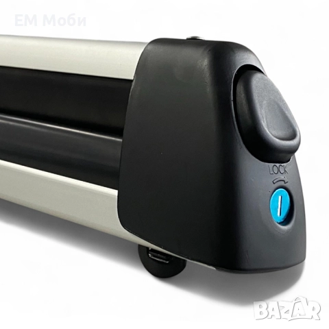 Багажник стойка за Ски и Сноуборд за напречни греди със Заключване, снимка 3 - Аксесоари и консумативи - 43102926