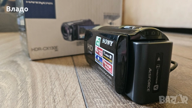Видео-камера Sony Handycam hdr-cx130e, снимка 3 - Камери - 54098876