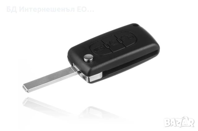 Кутийка за ключ с 3 бутона CITROEN & PEUGEOT, VA2, CE0523, снимка 2 - Части - 50899733
