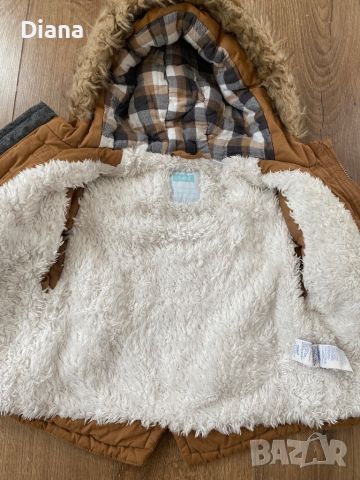 Зимно яке Okaidi, снимка 3 - Бебешки якета и елеци - 45253131