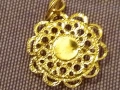 Висулка иконка за колие или верижка позлатено, снимка 4