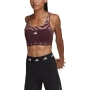 Adidas Оригинално Спортно Бюстие, XS, Бордо, снимка 1