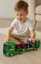 ToyStar Автовоз FARM с Трактори – Звук и Светлина, снимка 3