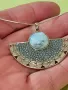 Larimar pendant silver 925 just gorgeous , снимка 1