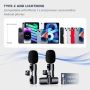 Нови Двойни Микрофони за iPhone и Android - Кристално Чист Запис, снимка 4