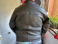 Кожено яке от телешки бокс , снимка 8