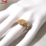 Пръстен с 14К златно покритие 224859, снимка 4