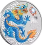 1 oz, Цветен лунар, 2024, Година на дракона, снимка 2