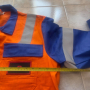 Мъжко работно яке куртка Multinorm немско размер L 54 светлоотразително, снимка 7
