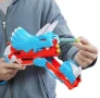 NERF DinoSquad Tricera бластер, 3-стрелковидна чупеща се цев, 12 Nerf стрелички, държач за стрели , снимка 2