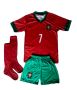Детски Екип Роналдо Португалия Ronaldo 7 Portugal Европейско 2024г., снимка 1 - Футбол - 45387282