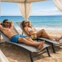 Шезлонг с регулируема облегалка - стил и гарантиран комфорт, снимка 5