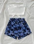 Дамски комплект къси гащи и топ, снимка 2