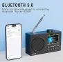 Преносимо радио Mycket DAB, цифрови радиостанции DAB Plus с Bluetooth, USB акумулаторно FM радио

, снимка 5