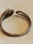 Винтидж авторски сребърен пръстен с седеф ръчна изработка 52425, снимка 7