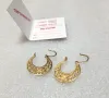 НОВИ! Златни Обеци-3,26 грама-14К (проба 585), снимка 7
