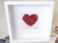 Рамка Червен Корал, Подарък Сватба, Подарък Кръщене, Подарък Юбилей, Подарък Годишнина, снимка 5