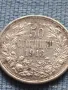 Сребърна монета 50 стотинки 1913г. Царство България Цар Фердинанд първи 43235, снимка 4