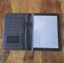 папка за документи луксозна кожена черна малка A5 , снимка 2
