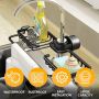 Многофункционален органайзер за мивка и душ от неръждаема стомана, снимка 4