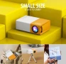 Нов YG300 Мини LED видео проектор/Full HD/забавления за деца/домашно кино/HDMI/USB/дистанционно, снимка 9