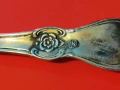 Посребрени вилици и лъжици "Сребърна роза", МНЦ, мелхиор, СССР, снимка 12