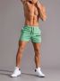 Мъжки ежедневни, леко разтегливи къси панталони-номер L, снимка 1 - Спортни дрехи, екипи - 45668352