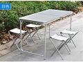 🪑 Сгъваема туристическа маса 120x60 см Digital One SP01107 – Компактна, удобна и идеална за къмпинг, снимка 3
