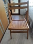 Продавам 6 броя сгъваеми дървени столове изработени в гр.Банско вис.44см.шир.45см.дълб.44см., снимка 6