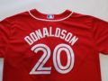 бейзболно горнище MLB canada day toronto blue jays donaldson majestic екип тениска мъжко оригинал S, снимка 5