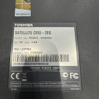 Лаптоп Toshiba SATELLiTE C855-2EG цял за части, снимка 9 - Части за лаптопи - 44960991