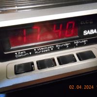 Saba compact Clock A -  alarm Clock radio  vintage 79, снимка 3 - Други - 45150053