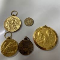 Лот медали 5 броя, снимка 5 - Антикварни и старинни предмети - 45732490