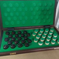 Тактическа игра с комплект пулове в дървена кутия, снимка 2 - Настолни игри - 45433306