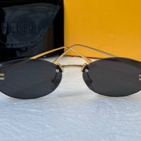  Fendi Дамски слънчеви очила елипса овални 4 цвята, снимка 7 - Слънчеви и диоптрични очила - 45180086