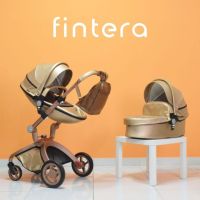 Бебешка количка Fintera Deluxe 2 в 1, снимка 2 - Детски колички - 45405453