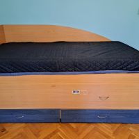 Двуетажно легло за детска стая, снимка 1 - Спални и легла - 45375381