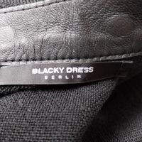 Black Dress Berlin XL/XXL   Макси черна кожена рокля , снимка 8 - Рокли - 45569433