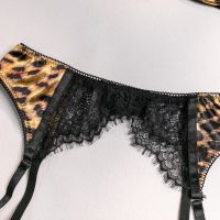 Комплект еротично дамско бельо - в леопардов принт , снимка 8 - Бельо - 45239044