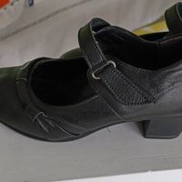 Дамски черни обувки от естествена кожа. Р-р 39. Цена 25лв лв., снимка 2 - Дамски обувки на ток - 45248225