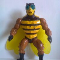 Ретро екшън фигурка играчка MOTU Mattel Masters of the Universe Buzz-Off 1984 action figure vintage, снимка 2 - Колекции - 45529241