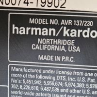 harman kardon avr 137/230 усилвател ресийвър и DVD 27/230, снимка 2 - Ресийвъри, усилватели, смесителни пултове - 45492894